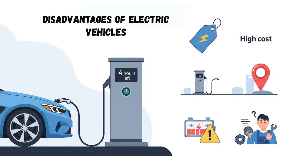 Disadvantages Of Electric Vehicles