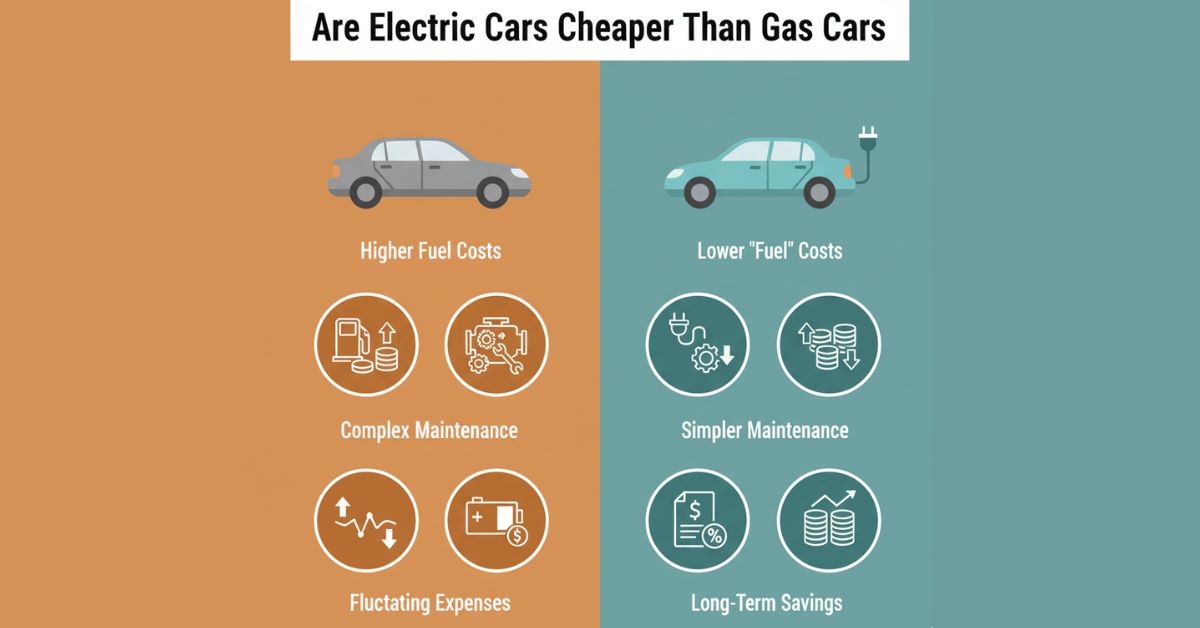 Are Electric Cars Cheaper Than Gas Cars